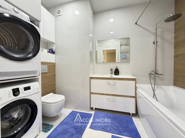 For Rent! New Block! Buiucani, Ion Buzdugan street, 1 room + living. Euro repair!: 8