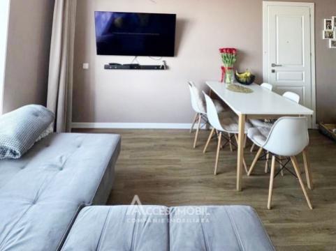 For rent! New Block! Melestiu street, Botanica, 2 rooms + living. Euro Repair!: 1