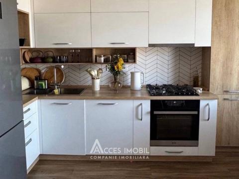 For rent! New Block! Melestiu street, Botanica, 2 rooms + living. Euro Repair!: 2