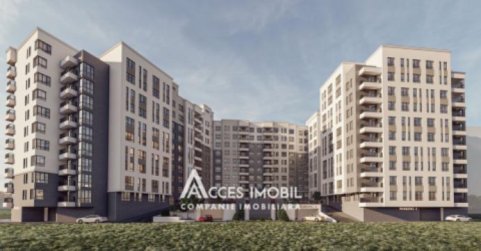 Poliprim-Grup! Дурлешты, ул.  Николае Димо, 1 комната + гостиная. Белый вариант!: 2