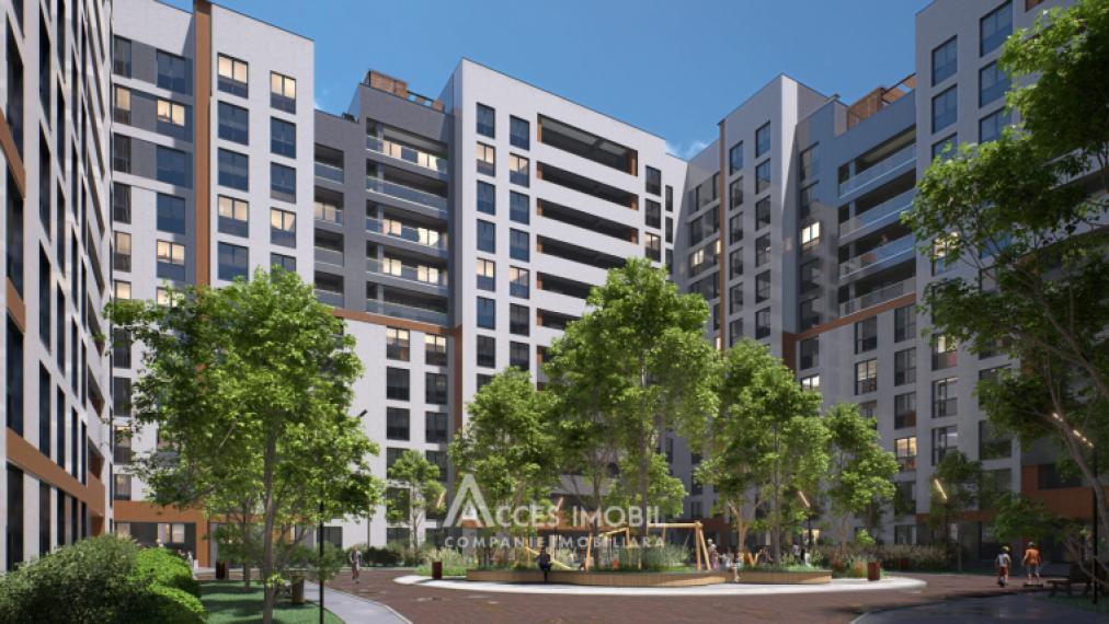 Braus Millennium Park! Новострой! Телецентр, шос. Хынчешть, 1 комната + гостиная! Белый вариант!: 0