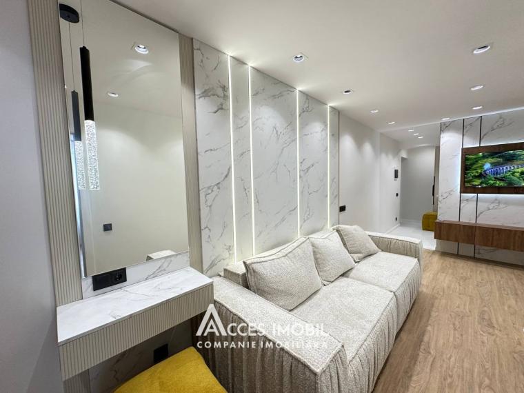 Râșcani, str. Kiev, 2 camere + living. Euroreparație! De mijloc!: 0