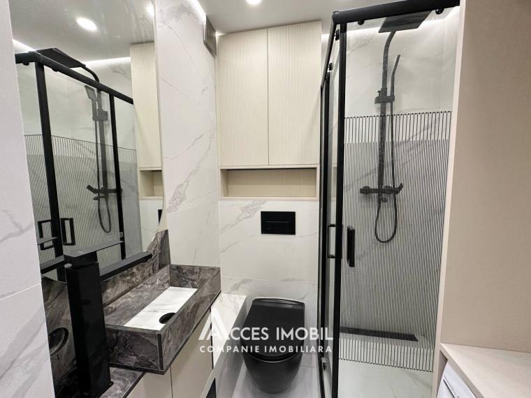 Râșcani, str. Kiev, 2 camere + living. Euroreparație! De mijloc!: 9