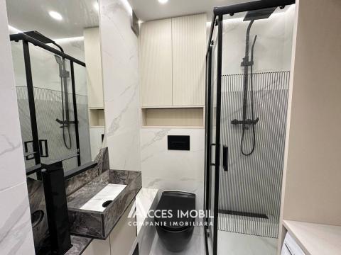 Râșcani, str. Kiev, 2 camere + living. Euroreparație! De mijloc!: 9