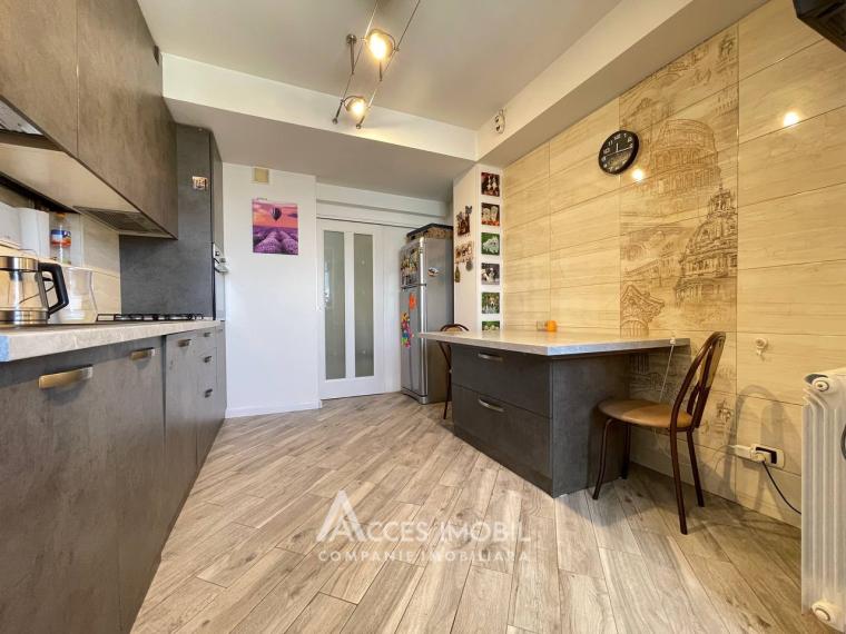 Bloc Nou! Botanica, str. Așhabad, 2 camere + living! Euroreparație!: 4