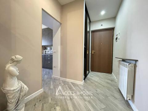 Bloc Nou! Botanica, str. Așhabad, 2 camere + living! Euroreparație!: 13