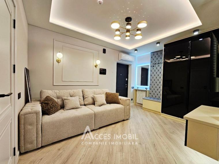 Exfactor! Bloc Nou! Buiucani, str. Ion Buzdugan, 1 cameră + living. Reparație Premium!: 3