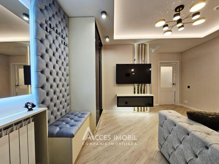 Exfactor! Bloc Nou! Buiucani, str. Ion Buzdugan, 1 cameră + living. Reparație Premium!: 4