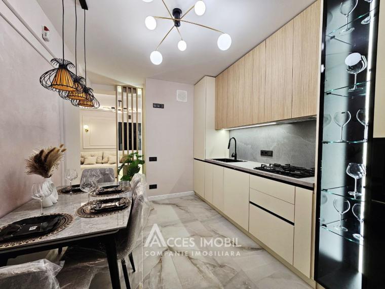 Exfactor! Bloc Nou! Buiucani, str. Ion Buzdugan, 1 cameră + living. Reparație Premium!: 6