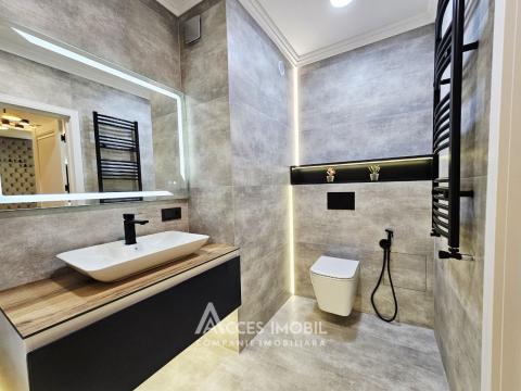 Exfactor! Bloc Nou! Buiucani, str. Ion Buzdugan, 1 cameră + living. Reparație Premium!: 10