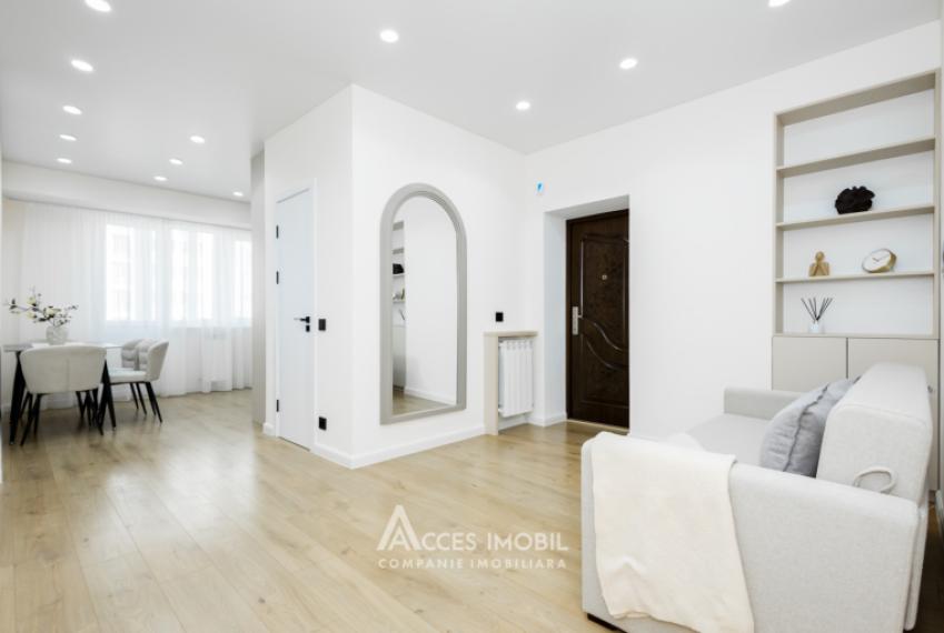 Basconslux! bd. Mircea cel Bătrân, Ciocana, 3 camere + living. Euroreparație!: 11