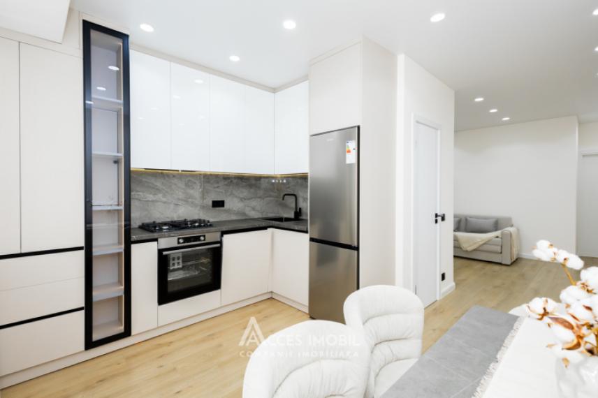 Basconslux! bd. Mircea cel Bătrân, Ciocana, 3 camere + living. Euroreparație!: 15