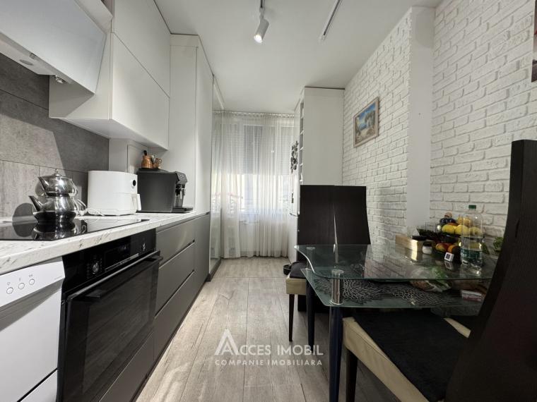 Volare Tur! Botanica, str. Costiujeni, 2 camere + living. Euroreparație!: 11