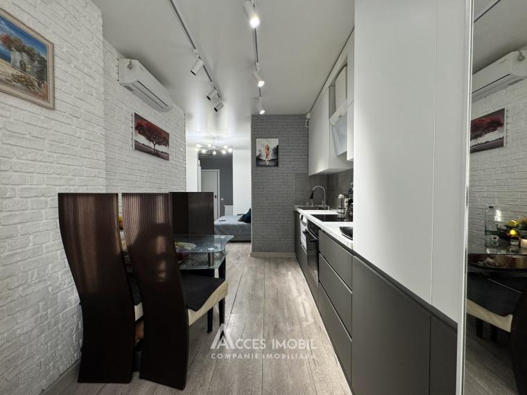 Volare Tur! Botanica, str. Costiujeni, 2 camere + living. Euroreparație!: 14