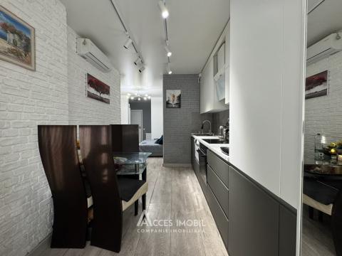 Volare Tur! Botanica, str. Costiujeni, 2 camere + living. Euroreparație!: 14