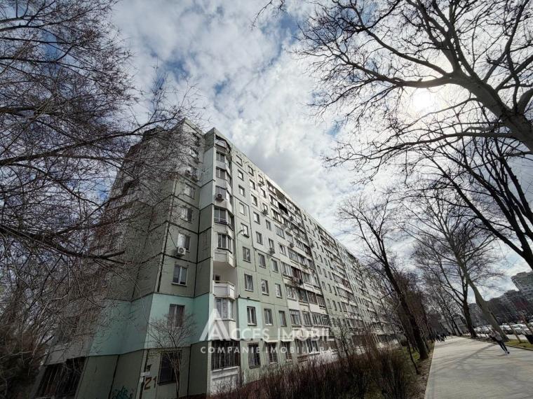 Botanica, bd. Dacia, 3 camere. Localizare de mijloc/bilaterală!: 0