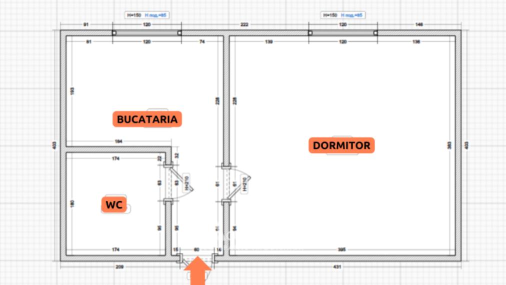 Botanica/Aeroport, șos. Muncești, 1 cameră. Localizare de mijloc!: 4