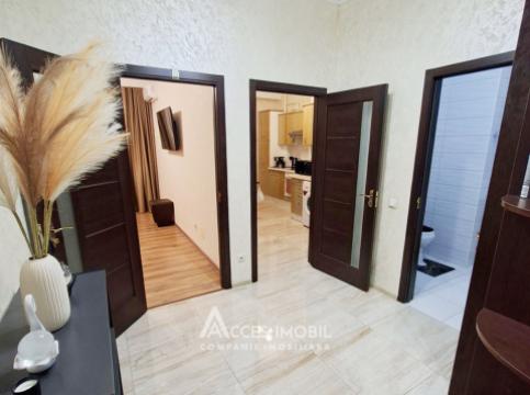 Bloc Nou! Centru, str. Lev Tolstoi, 1 cameră + living! Euroreparație!: 5