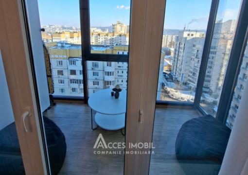 Bloc Nou! Centru, str. Lev Tolstoi, 1 cameră + living! Euroreparație!: 7