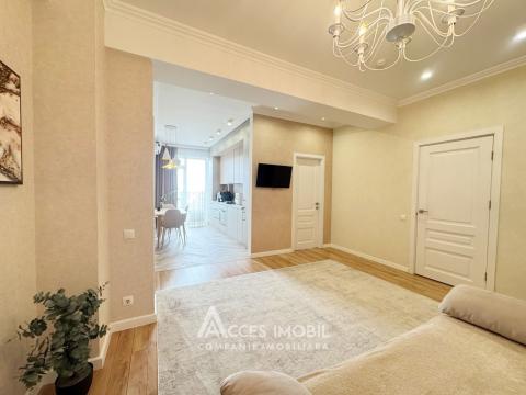 Varincom! Rîșcani district, bd. Renașterii, 2 rooms + living room. Euro renovation!: 2