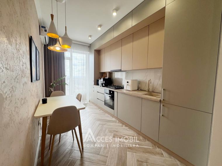 Varincom! Rîșcani district, bd. Renașterii, 2 rooms + living room. Euro renovation!: 9