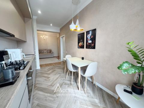 Varincom! Rîșcani district, bd. Renașterii, 2 rooms + living room. Euro renovation!: 11