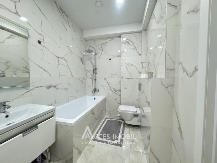 Varincom! Rîșcani district, bd. Renașterii, 2 rooms + living room. Euro renovation!: 13