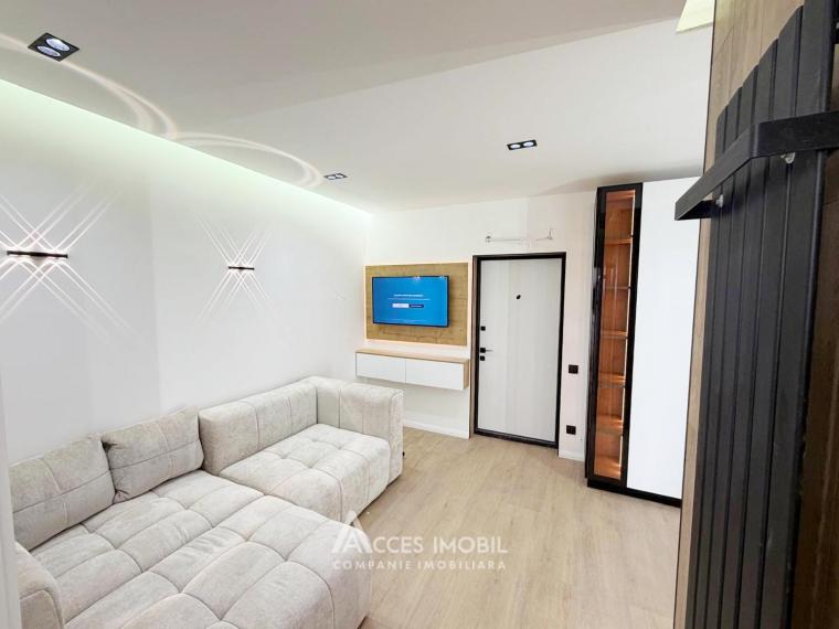 New Block! Durlesti, Regina Elizabeta Street, 1 rooms + living room. Eurorepair!: 3