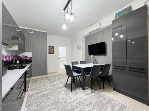 New Block! Ciocana, Mircea Cel Batrin av, 2 rooms + living. Euro repair!: 3