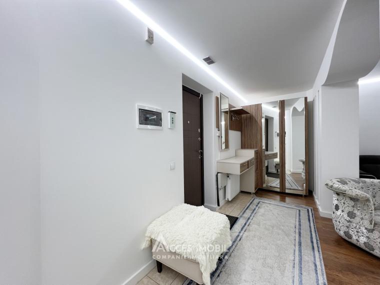 New Block! Ciocana, Mircea Cel Batrin av, 2 rooms + living. Euro repair!: 11