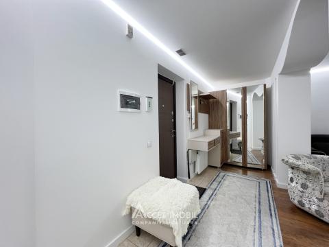 New Block! Ciocana, Mircea Cel Batrin av, 2 rooms + living. Euro repair!: 11
