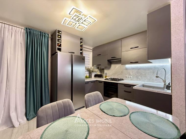 Exfactor! Ciocana, str. Mihail Sadoveanu, 3 camere + living. Euroreparație! + Debara!: 5