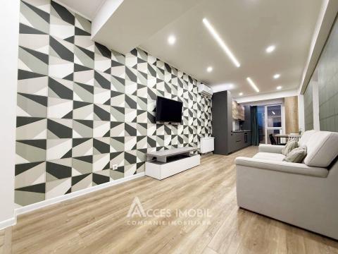 For Rent! New Block! B. P. Hajdeu street, Center, 1 room + living. Euro Repair!: 3