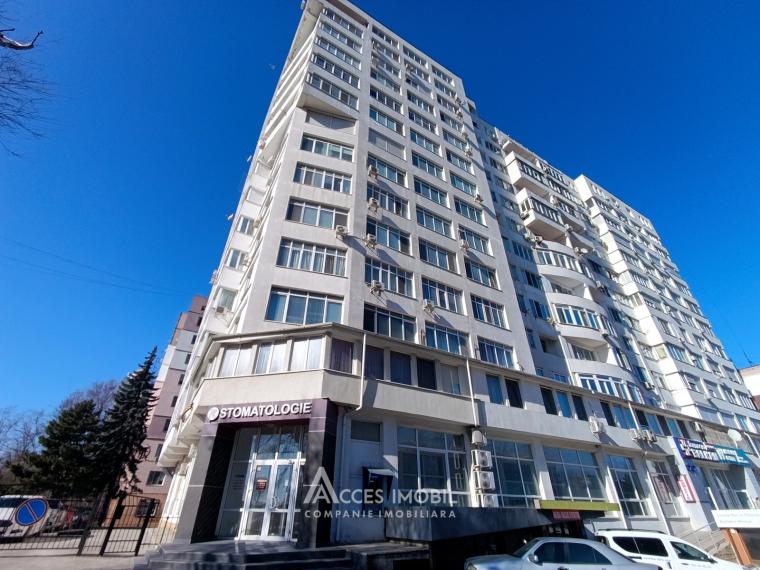 For Rent! New Block! Botanica, Traian avenue, 2 rooms. Terrace + Panoramic View! Euro Repair!: 15