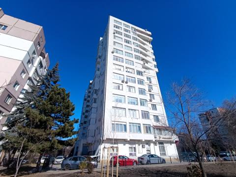 For Rent! New Block! Botanica, Traian avenue, 2 rooms. Terrace + Panoramic View! Euro Repair!: 16