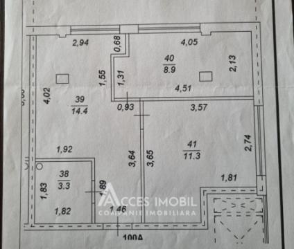 Telecentru, str. Vasile Cheltuială, 2 camere. Încălzire Autonomă!: 13