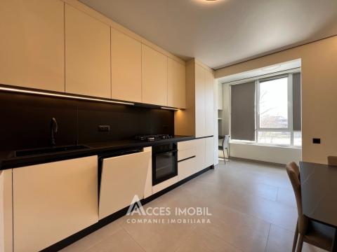 Pamir Construct! New block! Ialoveni street, Telecentru, 1 room + living room. Eurorepair!: 2