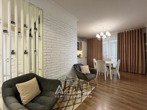 Exfactor! New Block! Buiucani, Alba Iulia avenue, 3 rooms + living. Euro Repair!: 2