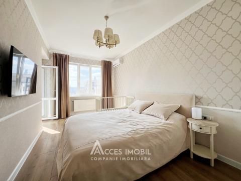 Exfactor! New Block! Buiucani, Alba Iulia avenue, 3 rooms + living. Euro Repair!: 4