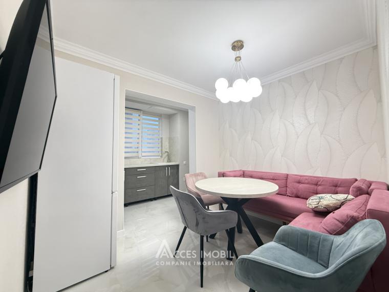 Botanica, bd. Dacia, 3 camere! Euroreparație! De Mijloc!: 6