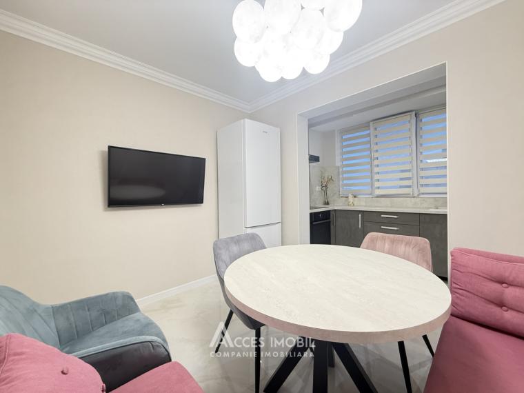 Botanica, bd. Dacia, 3 camere! Euroreparație! De Mijloc!: 7