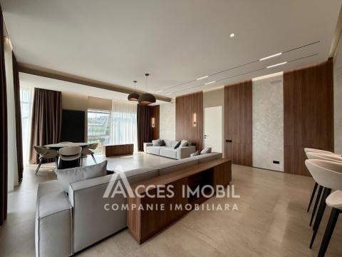 Аренда! Новострой! Буюканы, ул. Гиочеилор, 2 комнаты + гостиная. Евроремонт!: 4