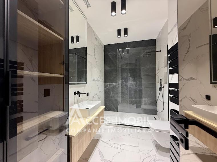 Аренда! Новострой! Буюканы, ул. Гиочеилор, 2 комнаты + гостиная. Евроремонт!: 18