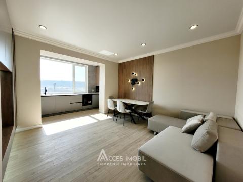 New Block! Băcioi, Independenței street, 2 rooms + living. Euro repair!: 1