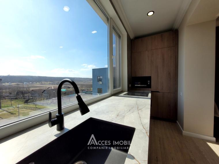 New Block! Băcioi, Independenței street, 2 rooms + living. Euro repair!: 2