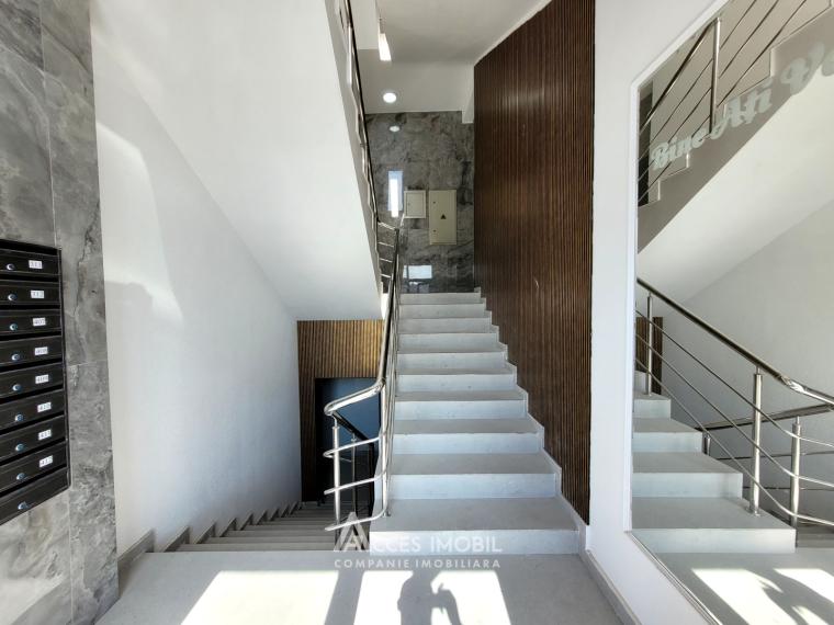 New Block! Băcioi, Independenței street, 2 rooms + living. Euro repair!: 13