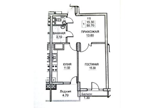 Exfactor! Botanica/Aeroport, bd. Dacia, 1 cameră + living! Variantă albă!: 7