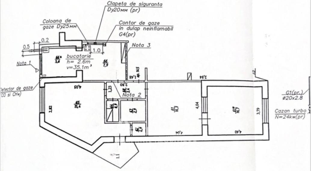 Botanica, Valea Crucii street, 2 rooms + living. Series 143! Euro repair!: 11