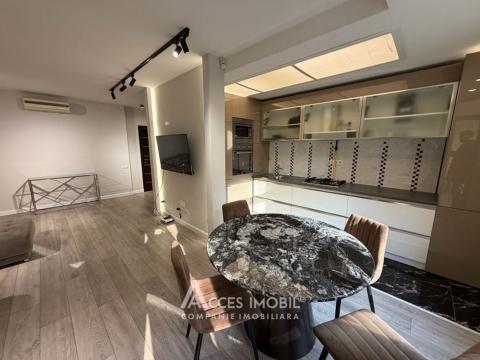 Center, Stefan cel Mare avenue, 2 rooms + living. Euro repair!: 2