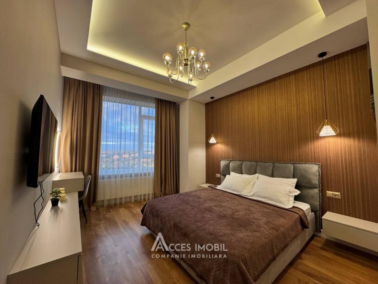 For Rent! New Block! Riscani, Bogdan Voievod street, 2 rooms + living. Premium Repair!: 0